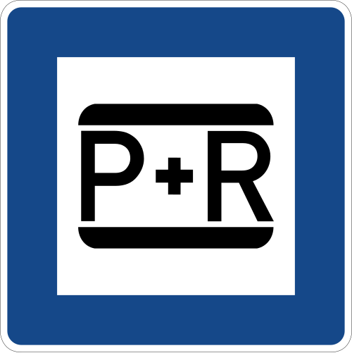 الإشارة 316: اركن واركب (Park and Ride)